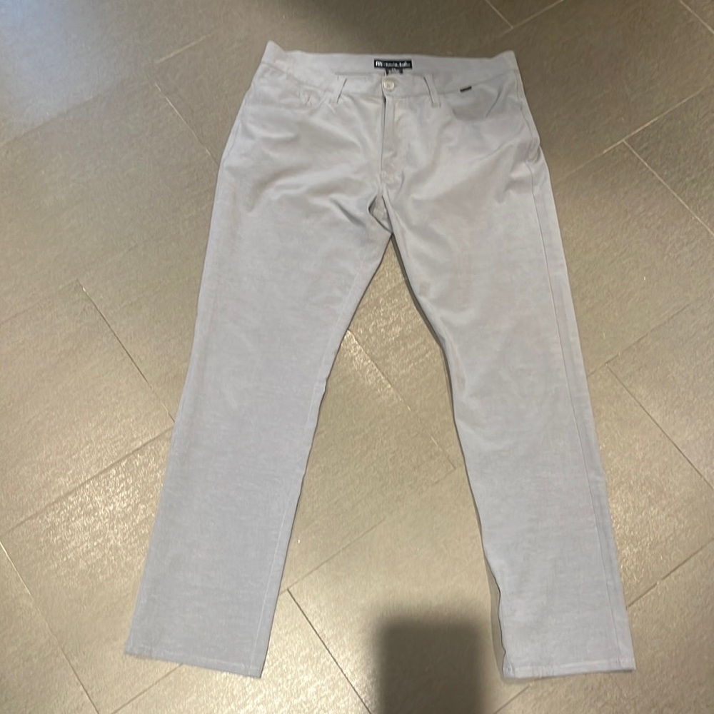 Travis Mathew Grey pants.  Size 36